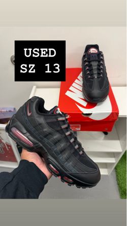 USED Nike Air Max 95 black/Red SZ 13