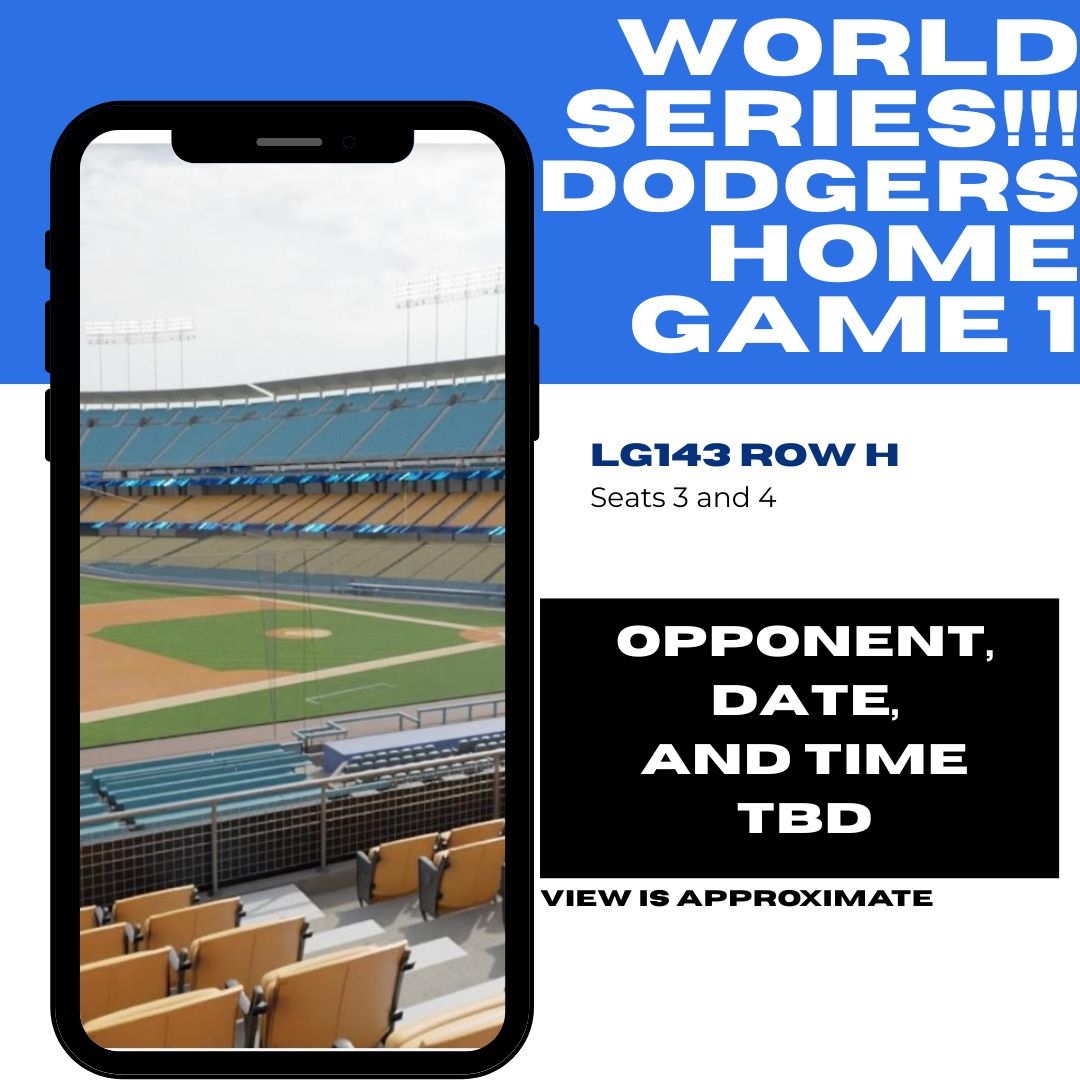World Series Home Game 1 Tickets