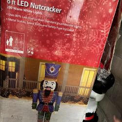 6 Ft Outdoor Christmas Nutcracker Decorations 