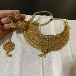 Indian Jewelry Necklace Set