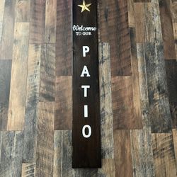 Outdoor Handcrafted Signs