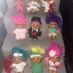 Vintage Early 90’s Russ Troll Dolls (35+ Dolls) Rare Toys