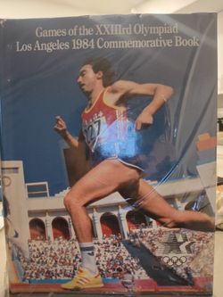 1984 Los Angeles Olympics Commemorative Book