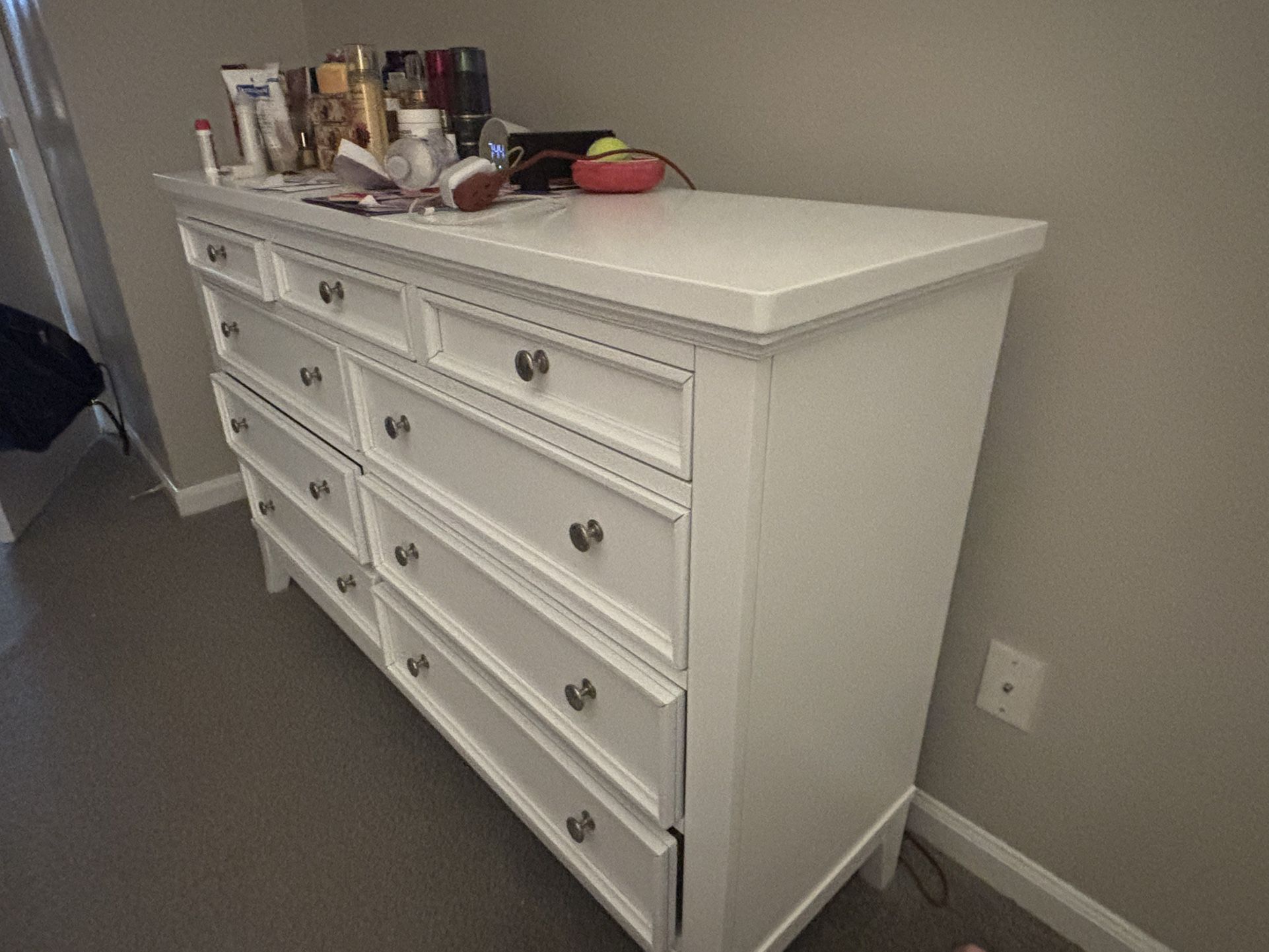 Ashley’s White Dresser