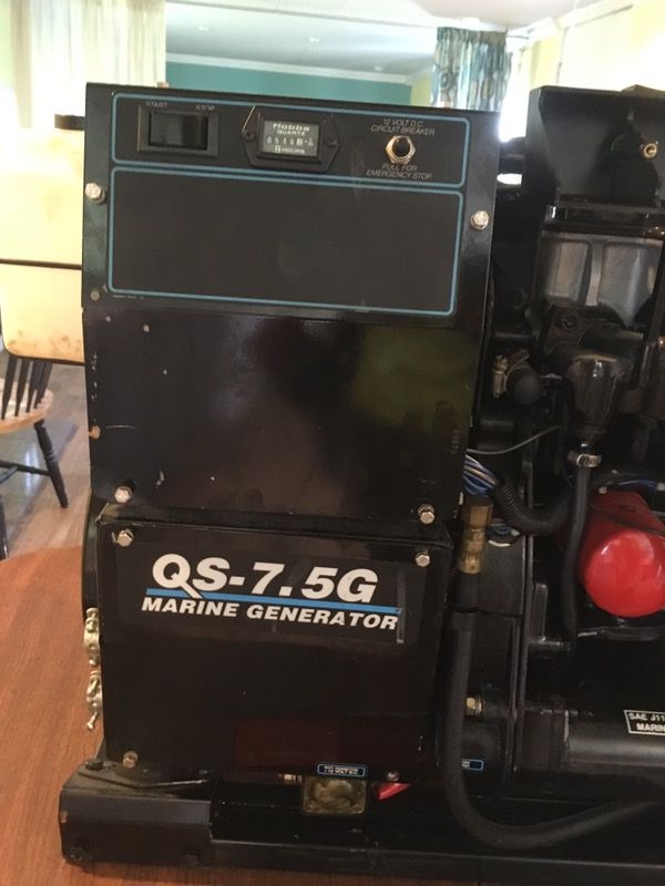 Quicksilver QA-7.5G Marine Generator