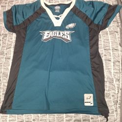 Majestic  Womans EAGLES Jersey 
