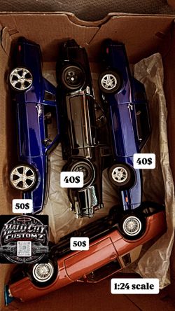 1:24 Diecast sale (As Bundle)