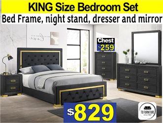 KING bedroom Set