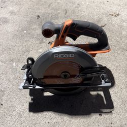 Ridgid 18v 6 1/2in circular saw (tool only)