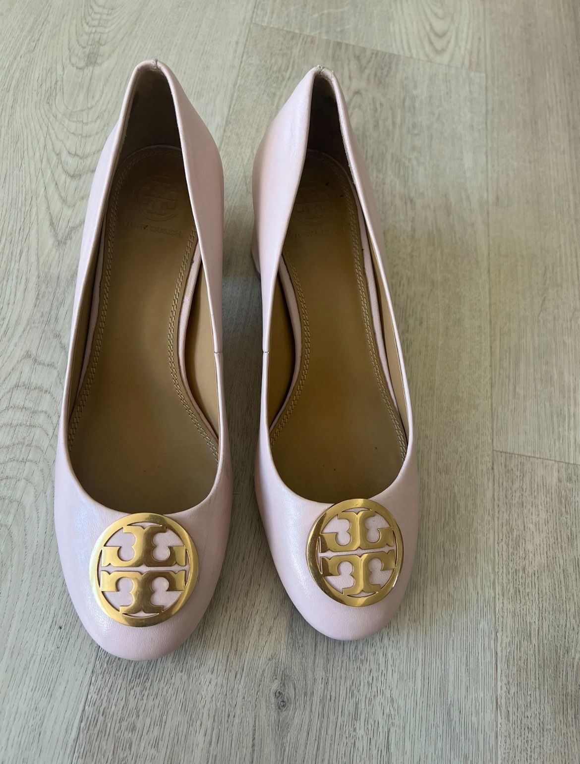 Pink Tory Burch Hells Size 7.5