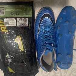 Combo de  Guantes De Portero Marca Rinat Y Zapatos 