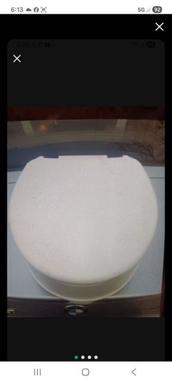 DRIVE 6" RAISED TOILET SEAT  WITH LID