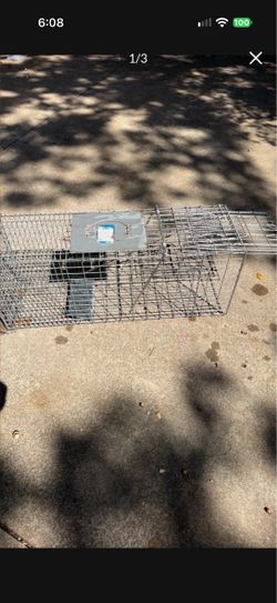 Large Animal Trap.33x12”. S.W.Arl