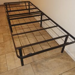Metal Frame Bed.
