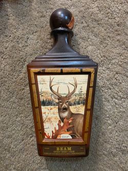 Vintage JIM BEAM Decorative Collectors Bottle