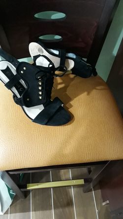 Black backless heels (9)