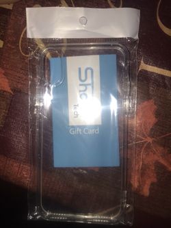 Iphone 10/x clear case