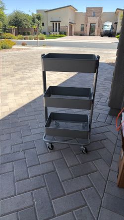 Rolling utility cart or craft cart