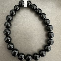 New, Black Tourmaline Bracelet. Men’s And Women Size Available. Jewelry Bag Included.