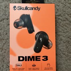 New Skullcandy Dime 3 Wireless Earbuds