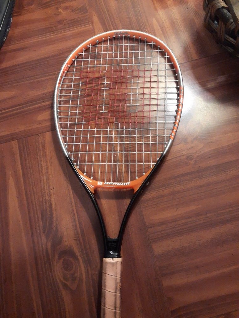 Wilson Tennis Racket Orange In Great Shape