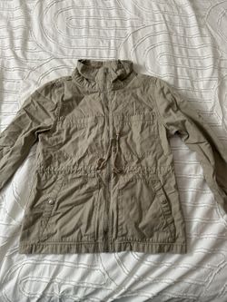 Beige utility jacket