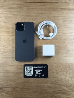 📱 iPhone 15 | 128GB | Black | Cricket Only | Hablo Español
