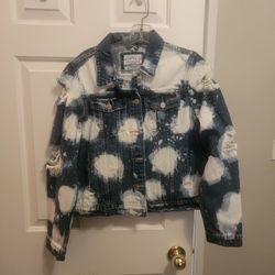 Womens Jean Jacket Medium 