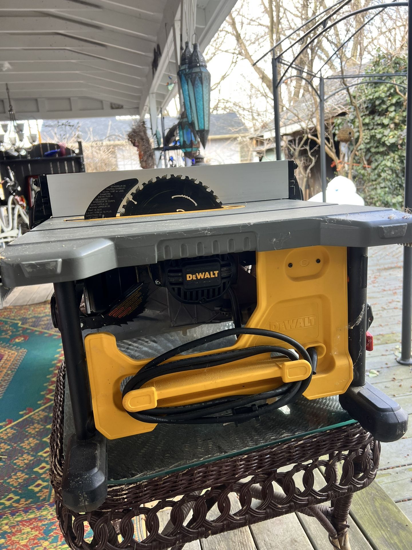 Dewalt DWE7485 Table Saw