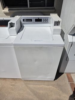 Speed Queen Maytag Commercial CoinOp Washers and Stack Dryer