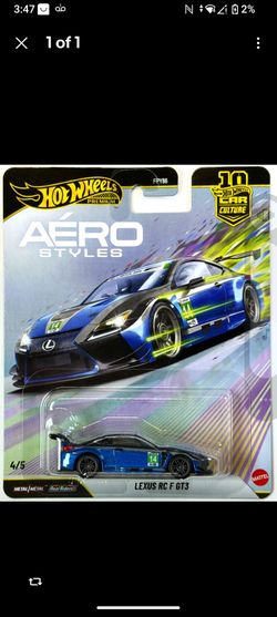 Hot Wheels Premium Lexus RC F GT3 Aero Styles