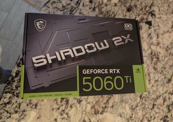 MSI RTX 5060TI OC Graphics Card Brand New