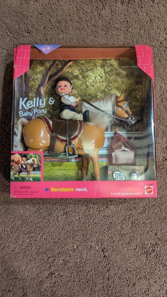 Kelly and Baby Pony Set