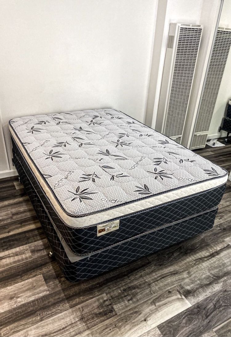 Queen Size Mattress & Box Spring New