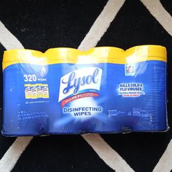 Lysol Disinfecting Wipes 320ct