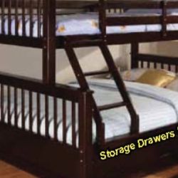 Bunk Bed Full Bottom Twin Top