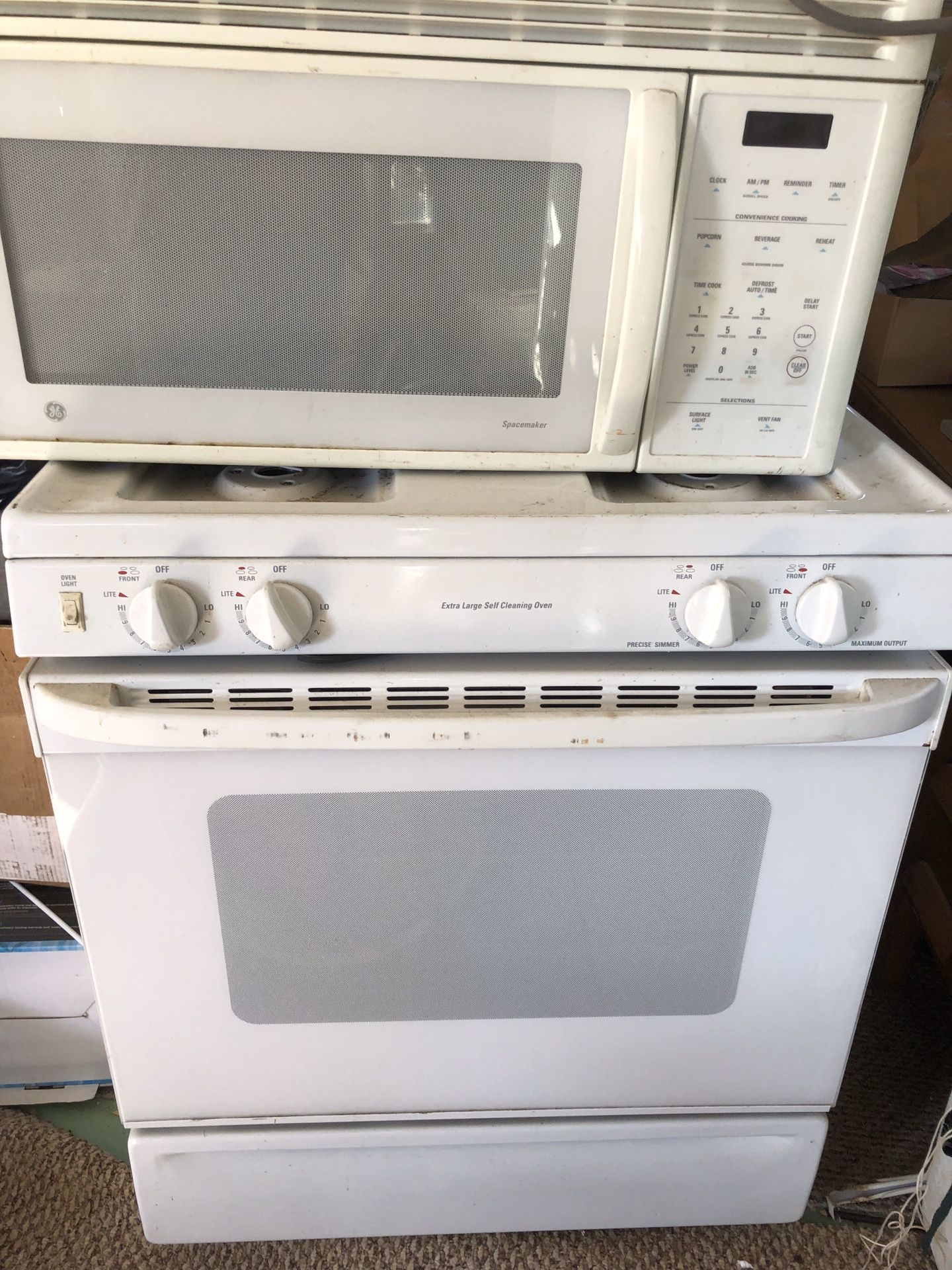 Oven and microwave new