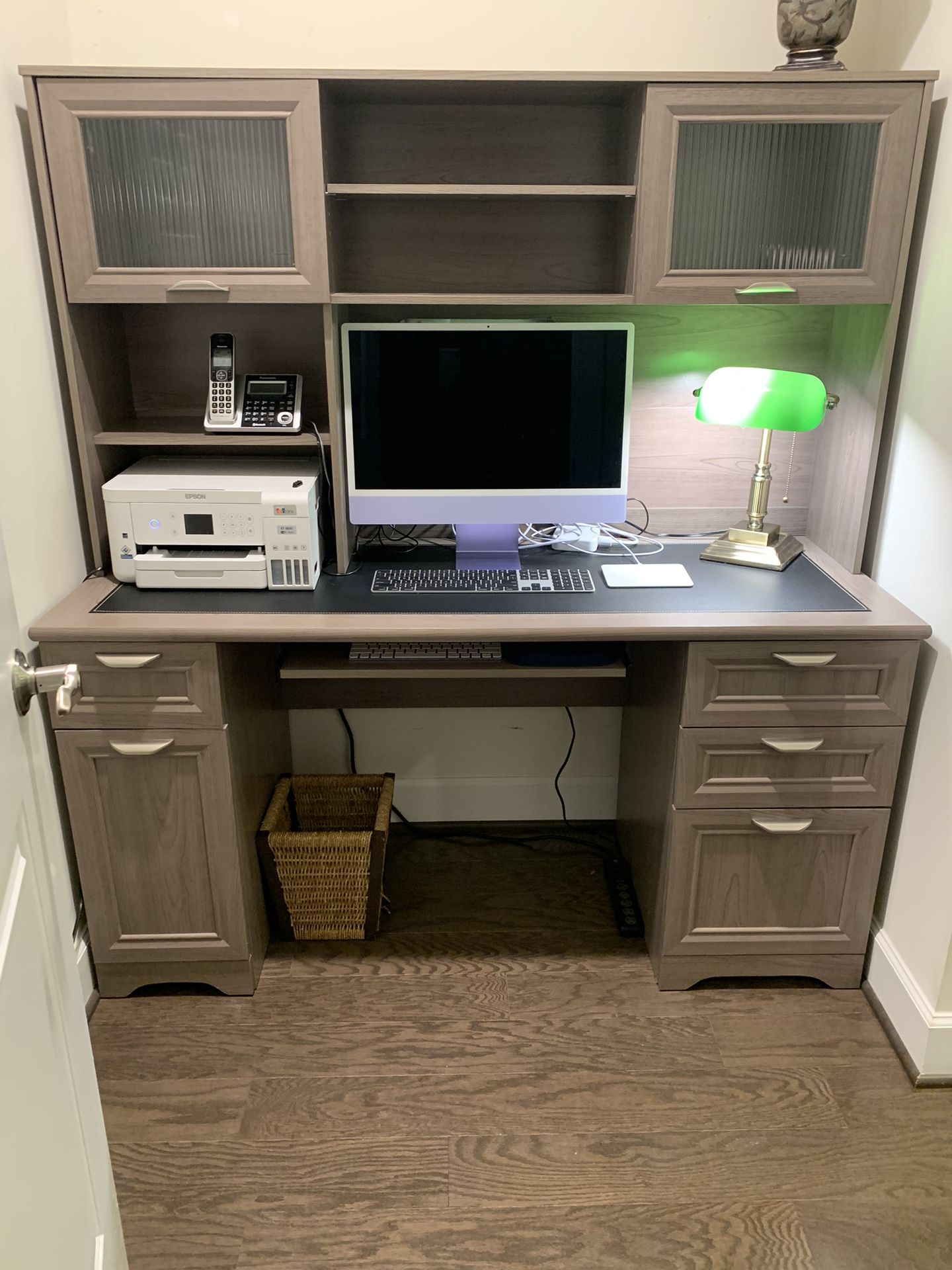 Office Desk And Hutch