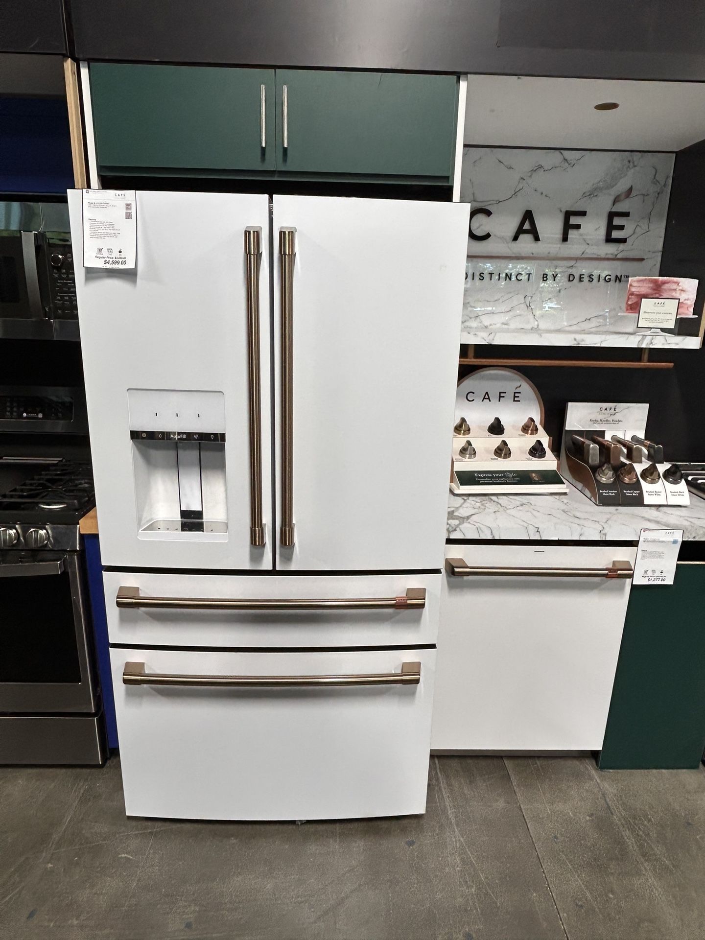 Café Refrigerator 27cu.ft/ Convertible Drawer 