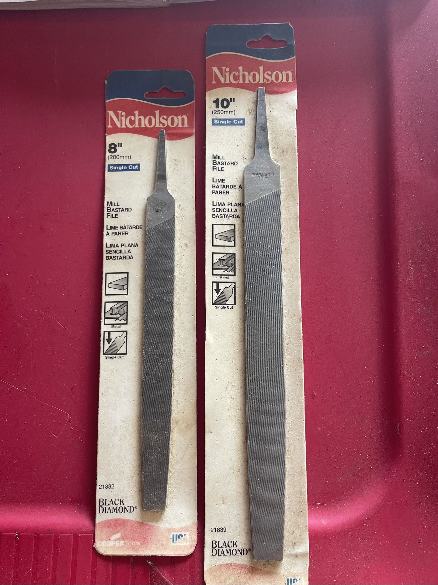 Nicholson Black Diamond Files