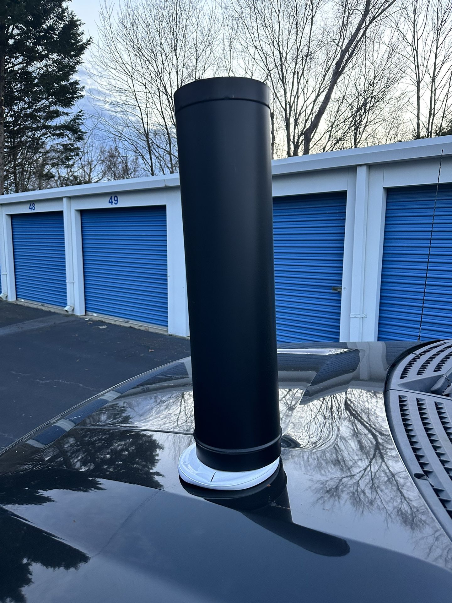 DuraVent 6” Single Wall 24 “ Long Stove Pipe