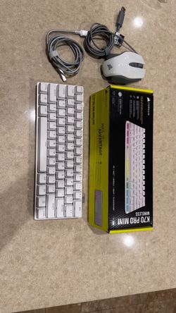 Corsair K70 Mini Keyboard and Mouse