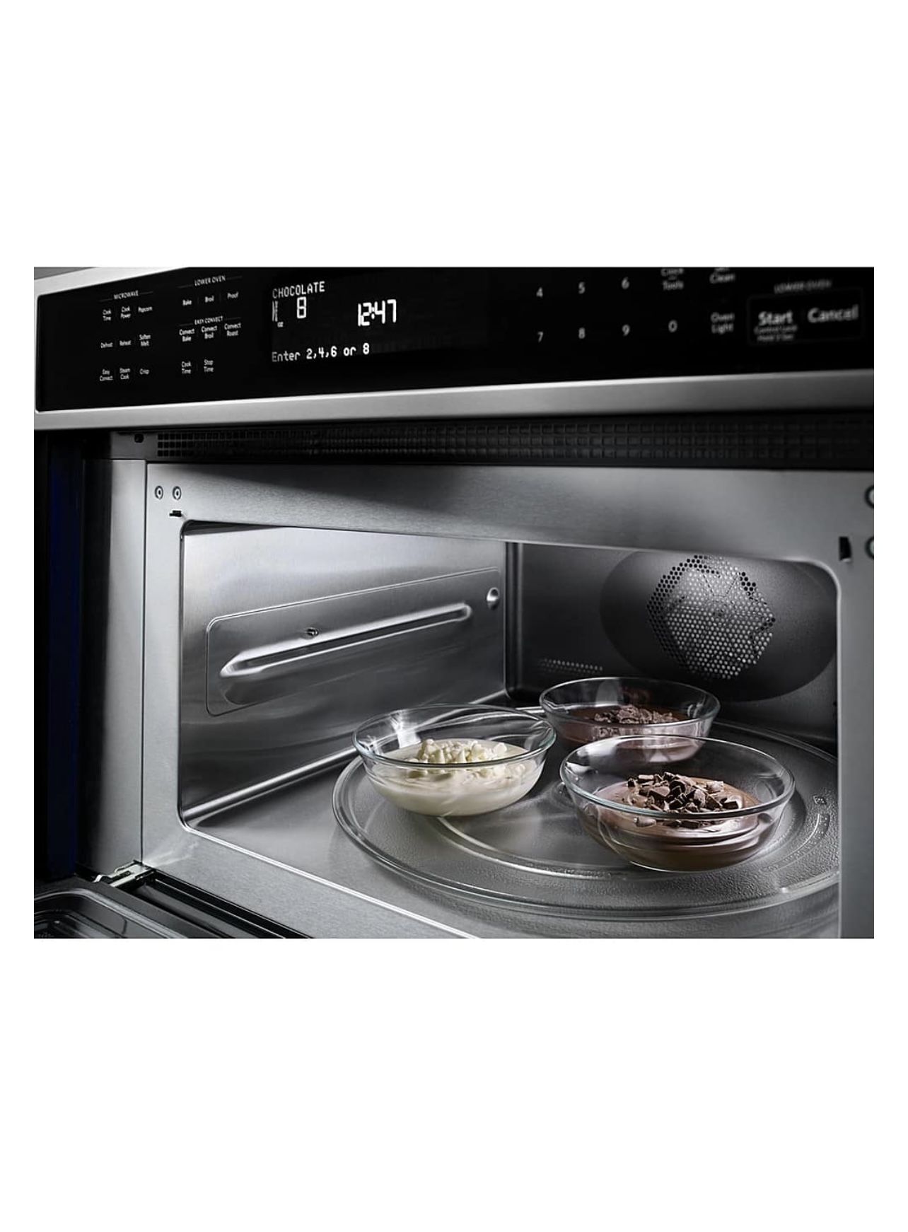KitchenAid 30” Electric Convection Wall Oven w/ Built-In Microwave - Like New!