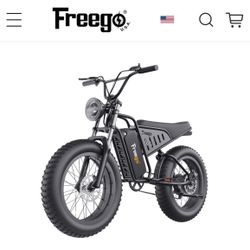 Freego S1 Electric Bicycle 28MPH 750w Motor 