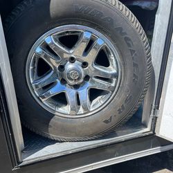 Goodyear wrangler SRA tires with Toyota rims