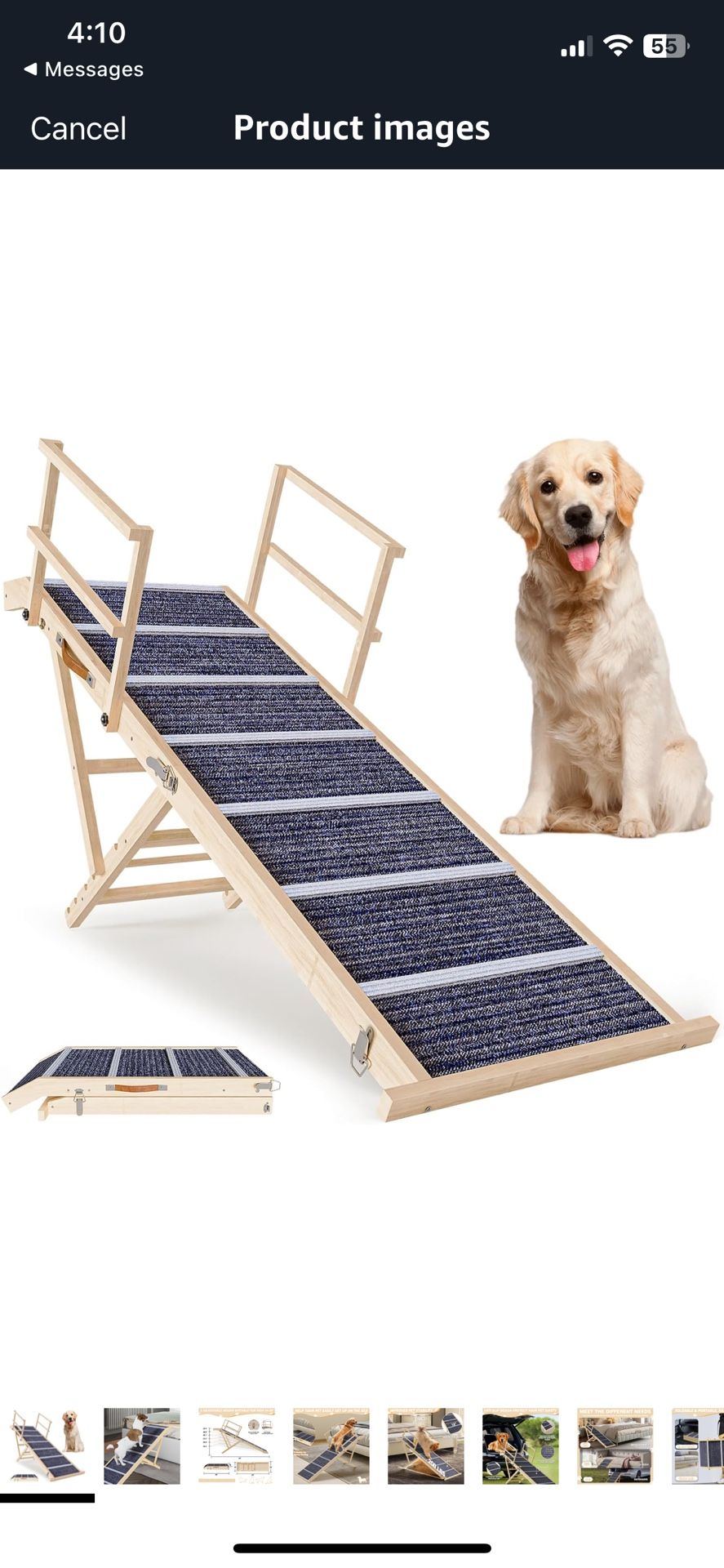 64in Foldable Dog Ramp