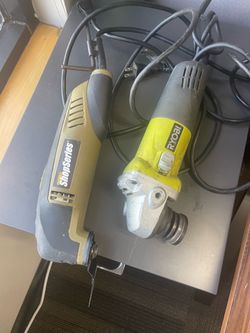 Ankle grinder and multitool