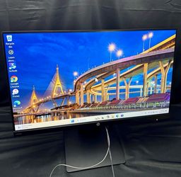 HP VH240a 23.8" Full HD 1080p IPS LED Monitor with Speakers & Stand & Power Cord & HDMI Cord