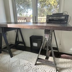 Industrial Style Adjustable Desk 