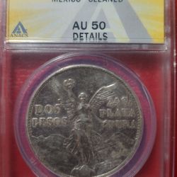 1921 Mexico - 2 Pesos 